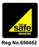 Gas Safe Register company logo.